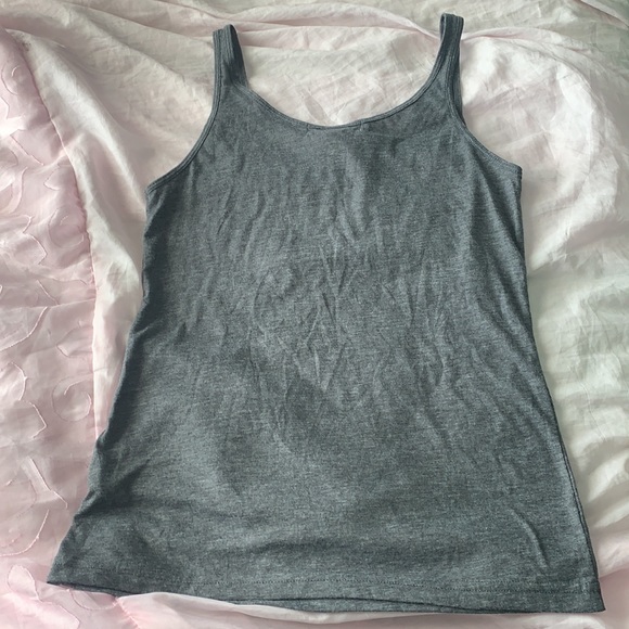 F21 Grey Tank Top - Picture 3 of 5